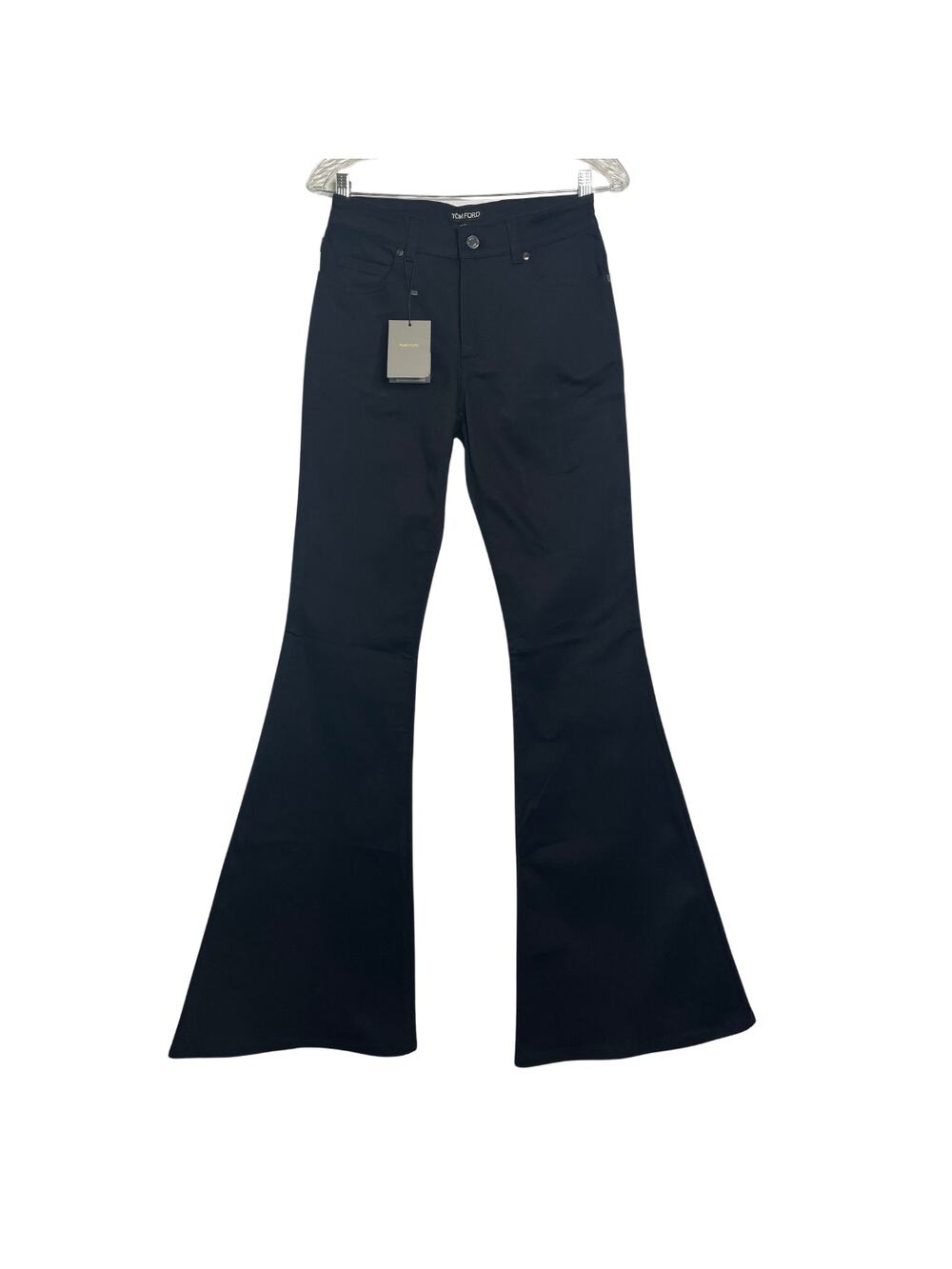 1-1 TOM FORD NWT Women's Flared Jeans Black Size 28